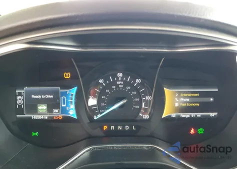 2017 Ford Fusion Se Hybrid z USA, uszkodzony, nr VIN 3FA6P0LUXHR410102